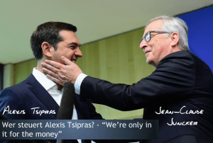 Alexis Tsipras und Jean-Claude Juncker