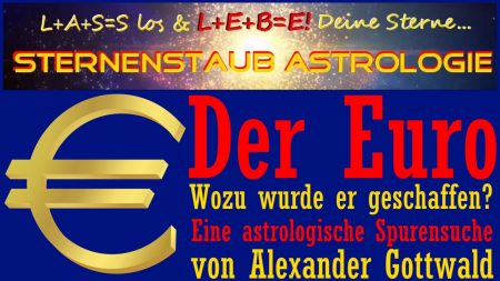Astrologische Analyse Horoskop Euro