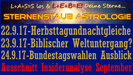 Horoskop Tagundnachtgleiche Weltuntergang Bundestagswahl