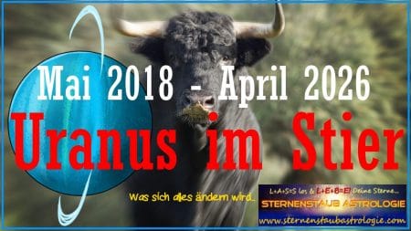 Horoskop Uranus Stier 2018-2026